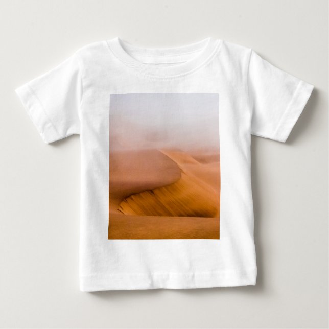 Foggy Namib Desert Baby T-shirt (Vorderseite)