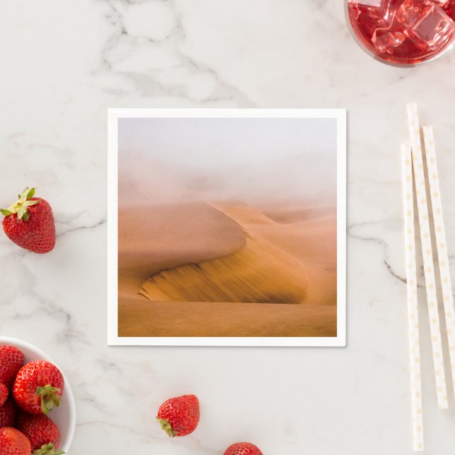 Foggy Namib Desert Serviette (Beispiel)