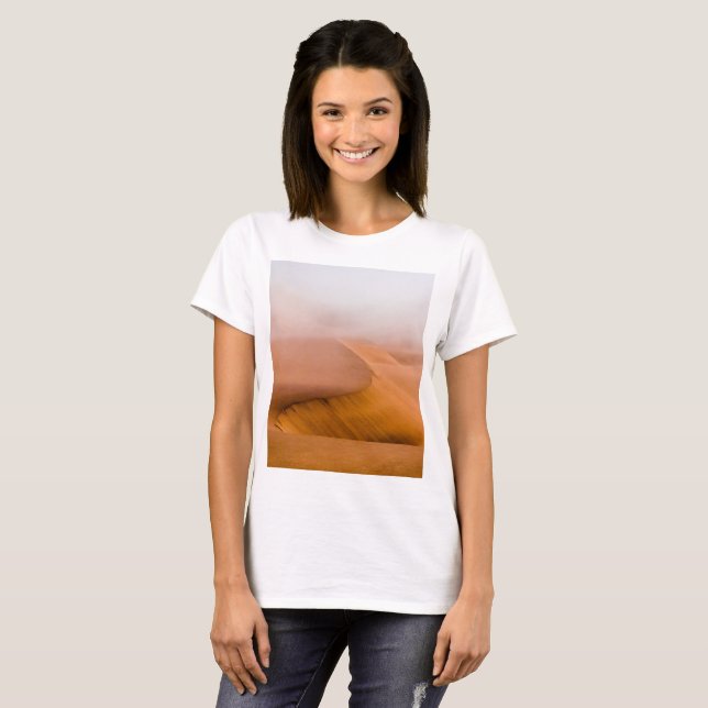 Foggy Namib Desert T-Shirt (Vorne ganz)