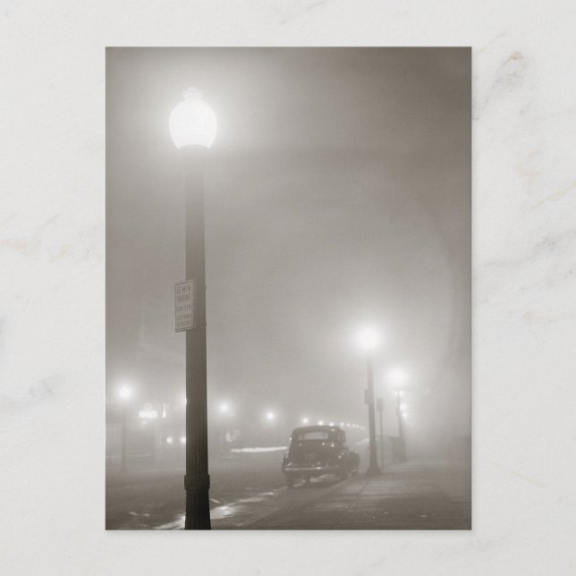 Foggy Night, 1941 Postkarte (Vorderseite)