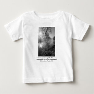 Foggy River Morning Sunrise Baby T-shirt