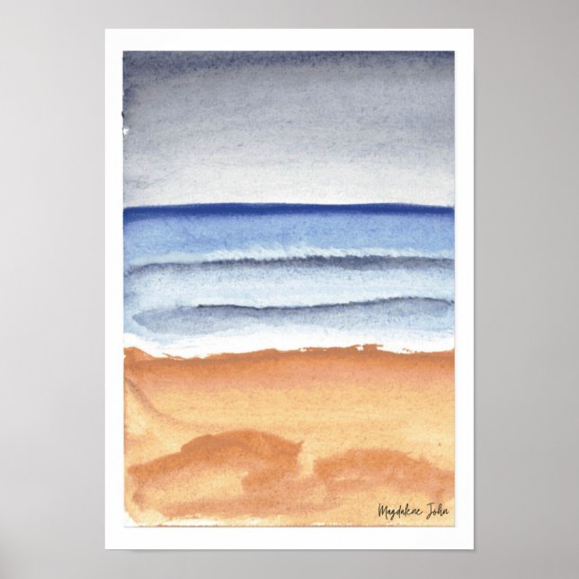 Foggy Sea Poster (Vorne)