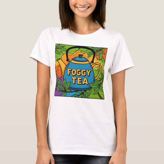 Foggy Tea-shirr T-Shirt (Vorderseite)