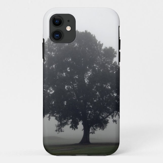 Foggy Tree Case-Mate iPhone Hülle (Rückseite)