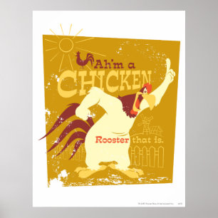Foghorn Ah'm a Huhn Poster