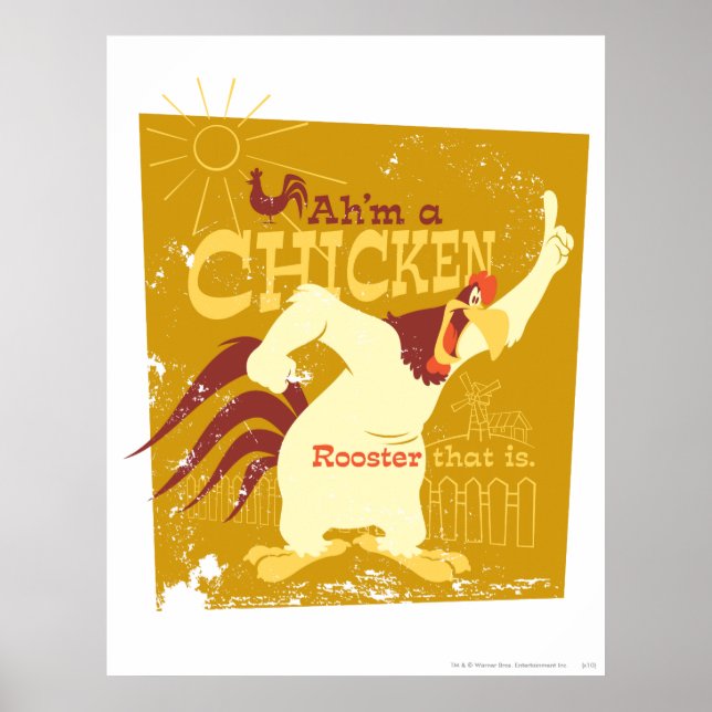 Foghorn Ah'm a Huhn Poster (Vorne)