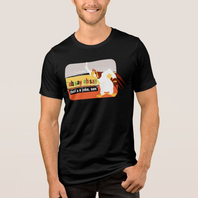 Foghorn, das ist ein Witz, Sohn Tri-Blend Shirt (Vorderseite)