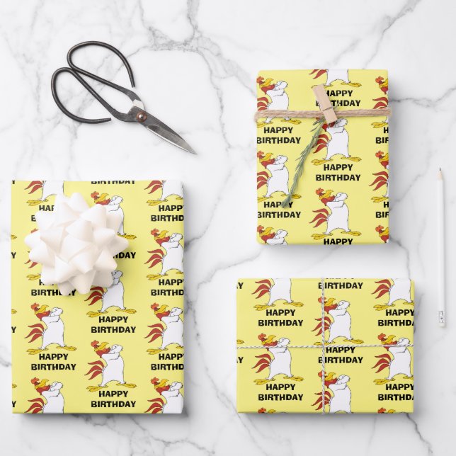 Foghorn Leghorn Arms Crossed Geschenkpapier Set (Vorderseite)