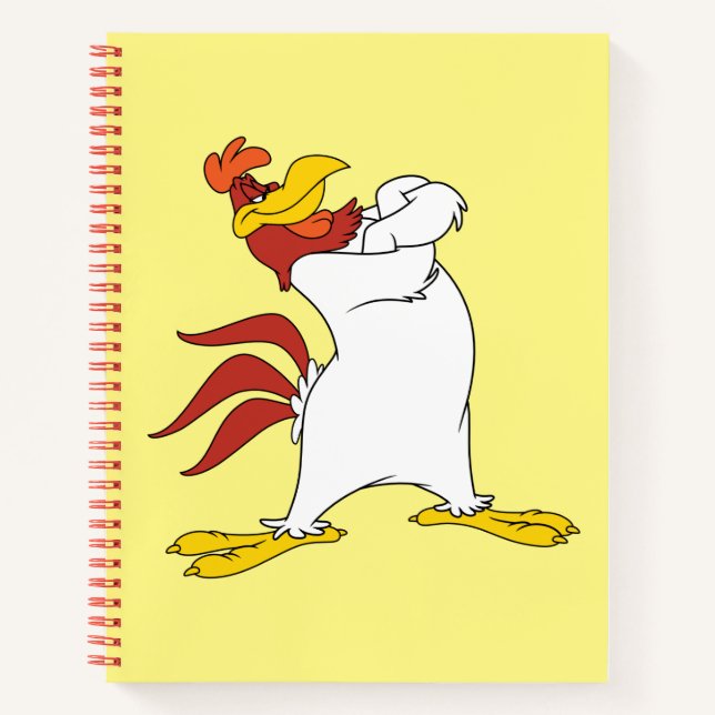 Foghorn Leghorn Arms Crossed Notizbuch (Vorderseite)