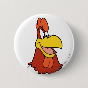 Foghorn Leghorn Closeup Button