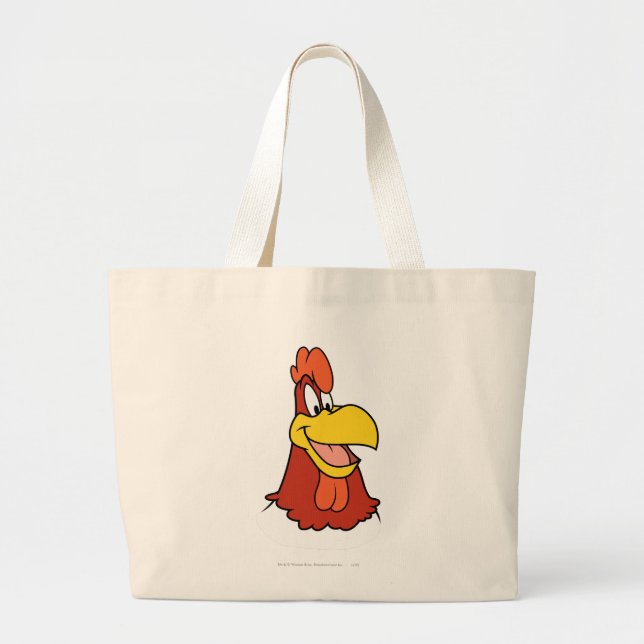 Foghorn Leghorn Closeup Jumbo Stoffbeutel (Vorne)