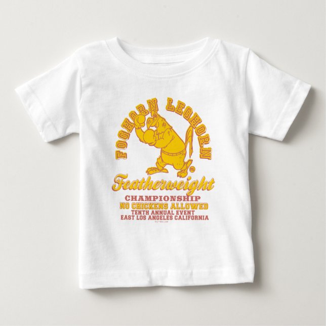 Foghorn Leghorn Featherweight Championship Baby T-shirt (Vorderseite)