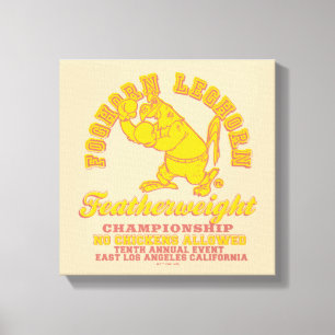 Foghorn Leghorn Featherweight Championship Leinwanddruck