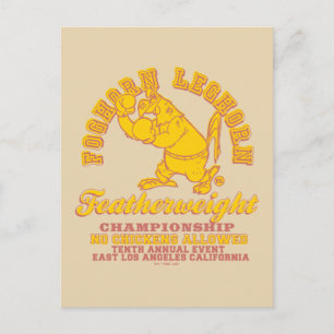 Foghorn Leghorn Featherweight Championship Postkarte