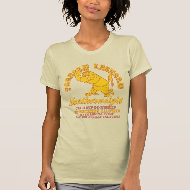 Foghorn Leghorn Featherweight Championship T-Shirt (Vorderseite)