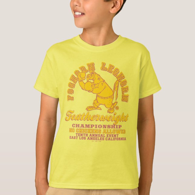 Foghorn Leghorn Featherweight Championship T-Shirt (Vorderseite)