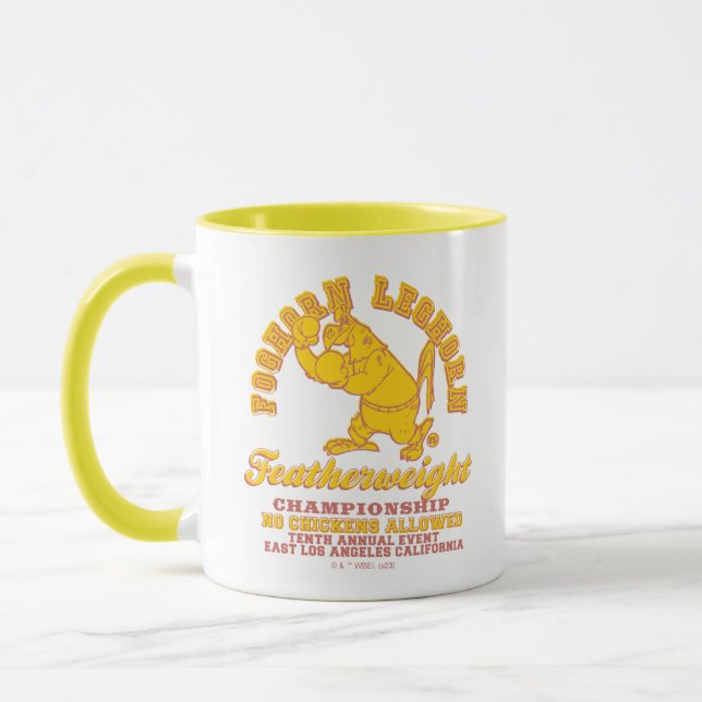 Foghorn Leghorn Featherweight Championship Tasse (Links)