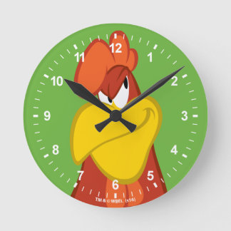 Foghorn Leghorn | Mischmasch Runde Wanduhr