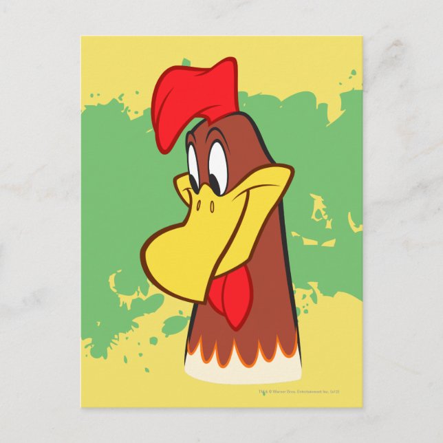 Foghorn nach unten postkarte (Vorderseite)