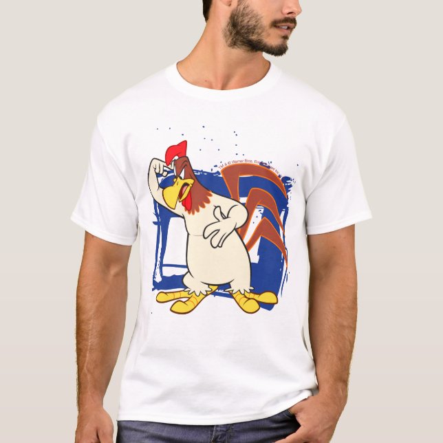 Foghorn Points to Head T-Shirt (Vorderseite)