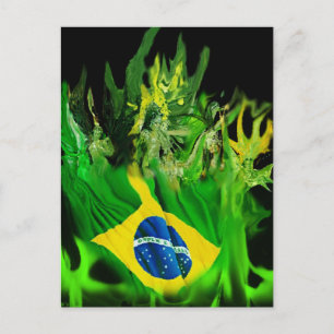 Fogo de Brasil Postkarte