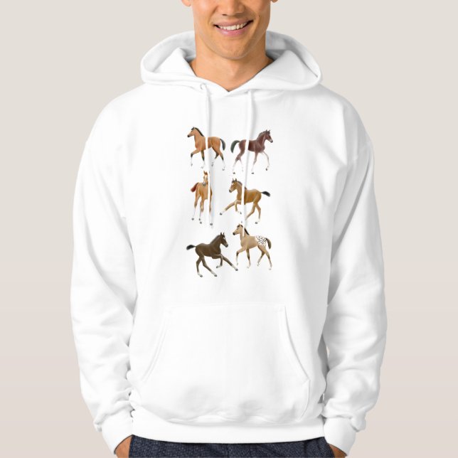 Fohlen Hoodie (Vorderseite)