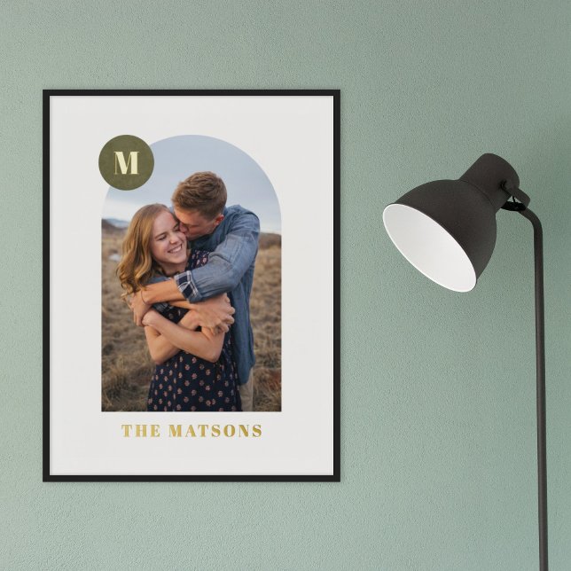 Fohlen Moderne Monogram Rahmen Foto Art Print Foliendrucke (Von Creator hochgeladen)