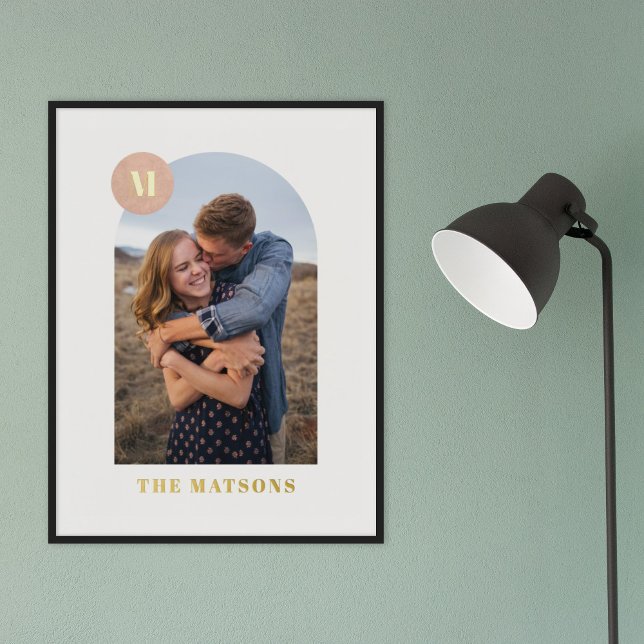 Fohlen Moderne Monogram Rahmen Foto Art Print Foliendrucke (Von Creator hochgeladen)