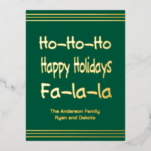 Fohlen Pink Urlaubsposition Folien Feiertagspostkarte