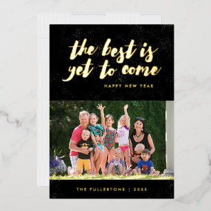 Fohlen Sie das Beste ist noch zu kommen Karte Neuj