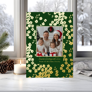 Fohlen Weihnachtskarte Vorlagen 2 Foto Blumengrün