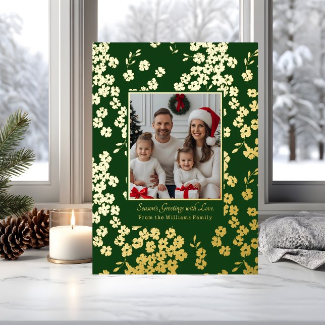 Fohlen Weihnachtskarte Vorlagen 2 Foto Blumengrün (Von Creator hochgeladen)