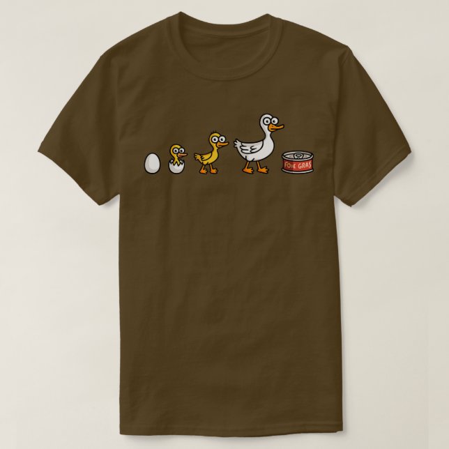 Foie gras  T-Shirt (Design vorne)
