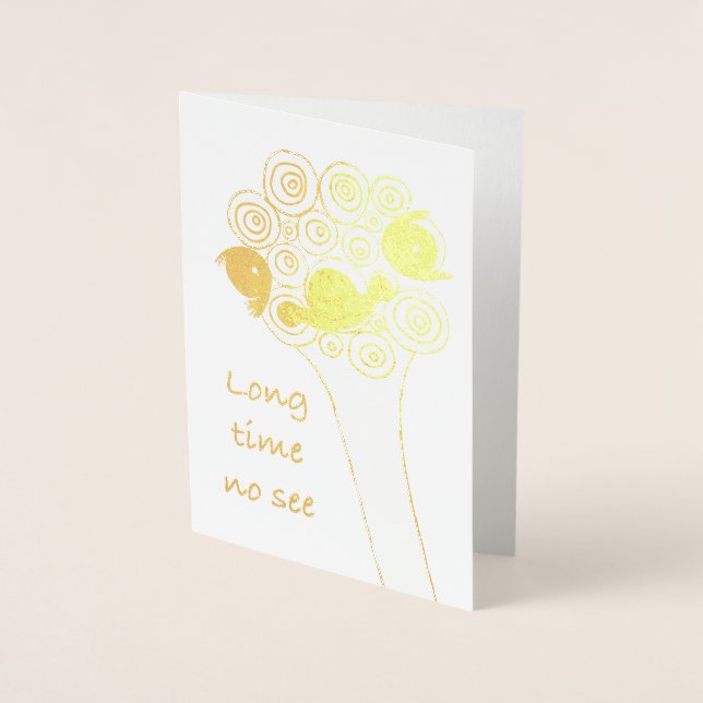 Foil Card Folienkarte (Vorderseite)