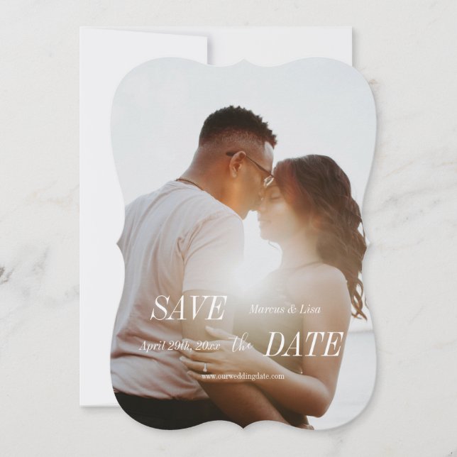 Foil Card Magnet Einladung (Vorderseite)