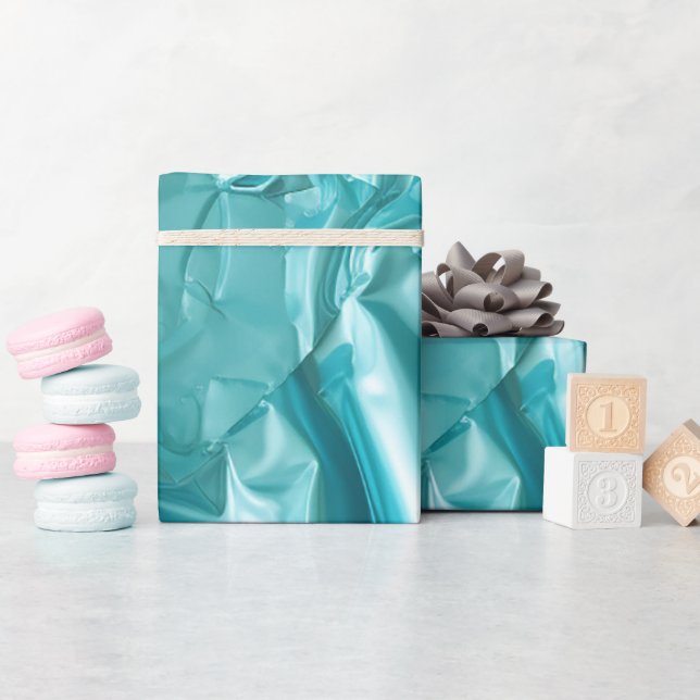 Foil Crinkle Pattern Geschenkpapier (Babyparty)