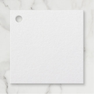 Foil Favor Tag