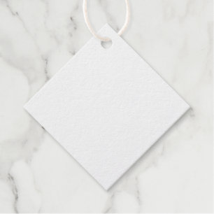 Foil Favor Tag