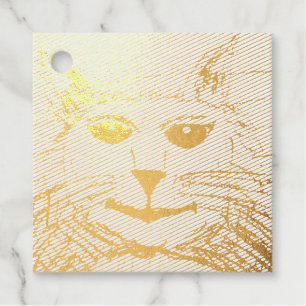 Foil Favor Tag