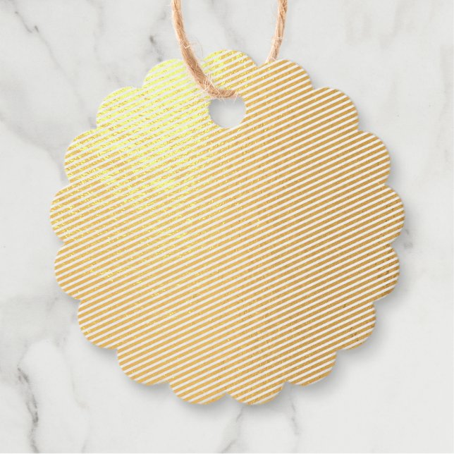 Foil Favor Tag (Vorderseite)