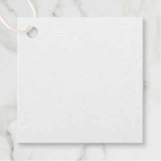 Foil Favor Tag