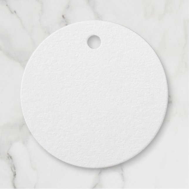 Foil Favor Tag (Vorderseite)
