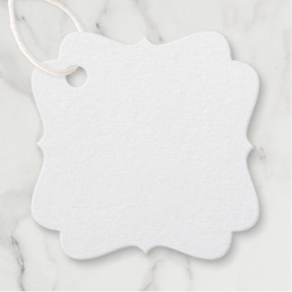 Foil Favor Tag