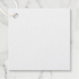Foil Favor Tag