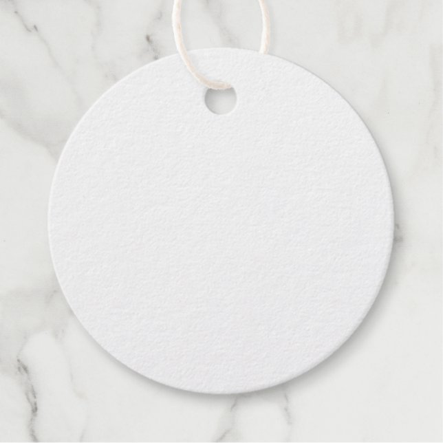 Foil Favor Tag (Vorderseite)