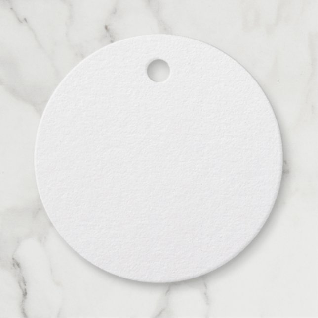 Foil Favor Tag (Vorderseite)