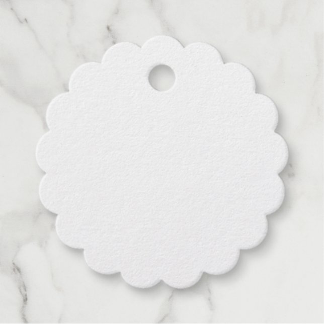Foil Favor Tag (Vorderseite)