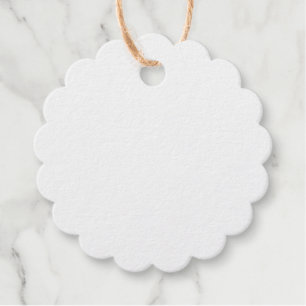 Foil Favor Tag