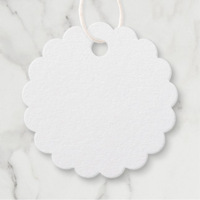 Foil Favor Tag (Vorderseite)