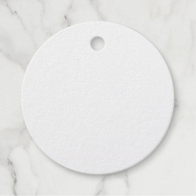 Foil Favor Tag (Vorderseite)